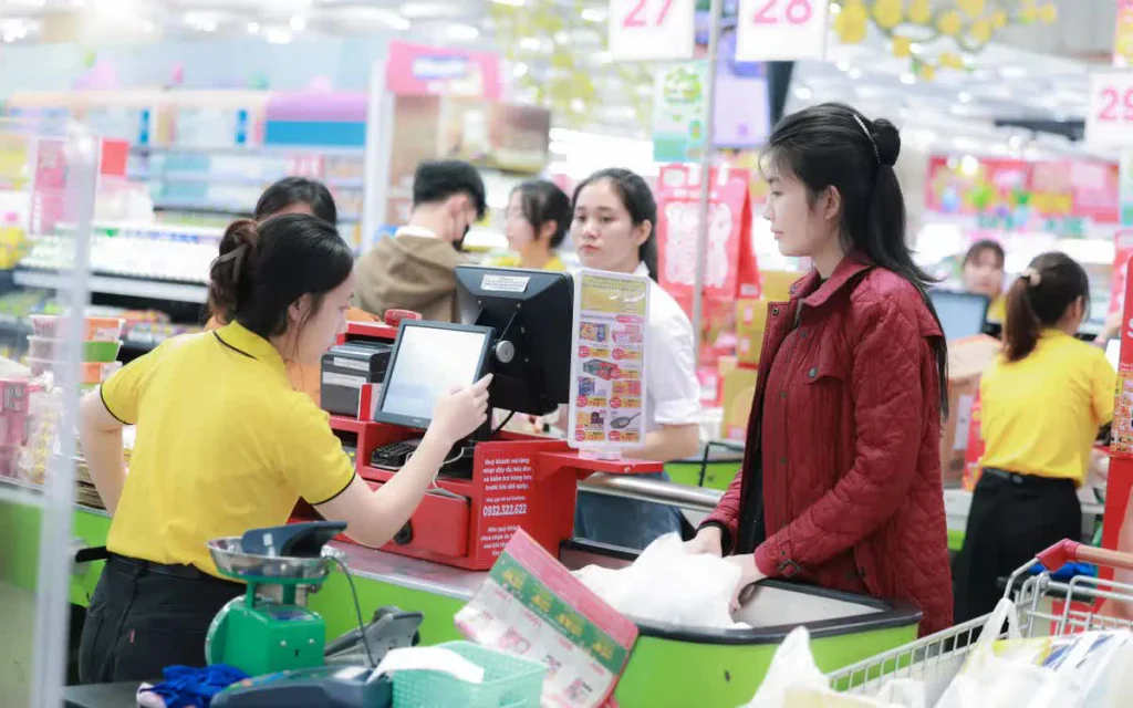 Retail checkout using a cash register system under Vietnam’s e-invoice regulations